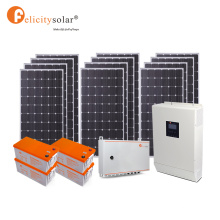 4000W Solarstrom Notfall Elektrisches System 5KVA 48 V Komplettes Hausstromsystem